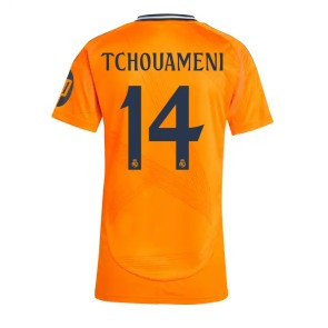 Real Madrid Aurelien Tchouameni #14 Replika Udebanetrøje Dame 2024-25 Kortærmet